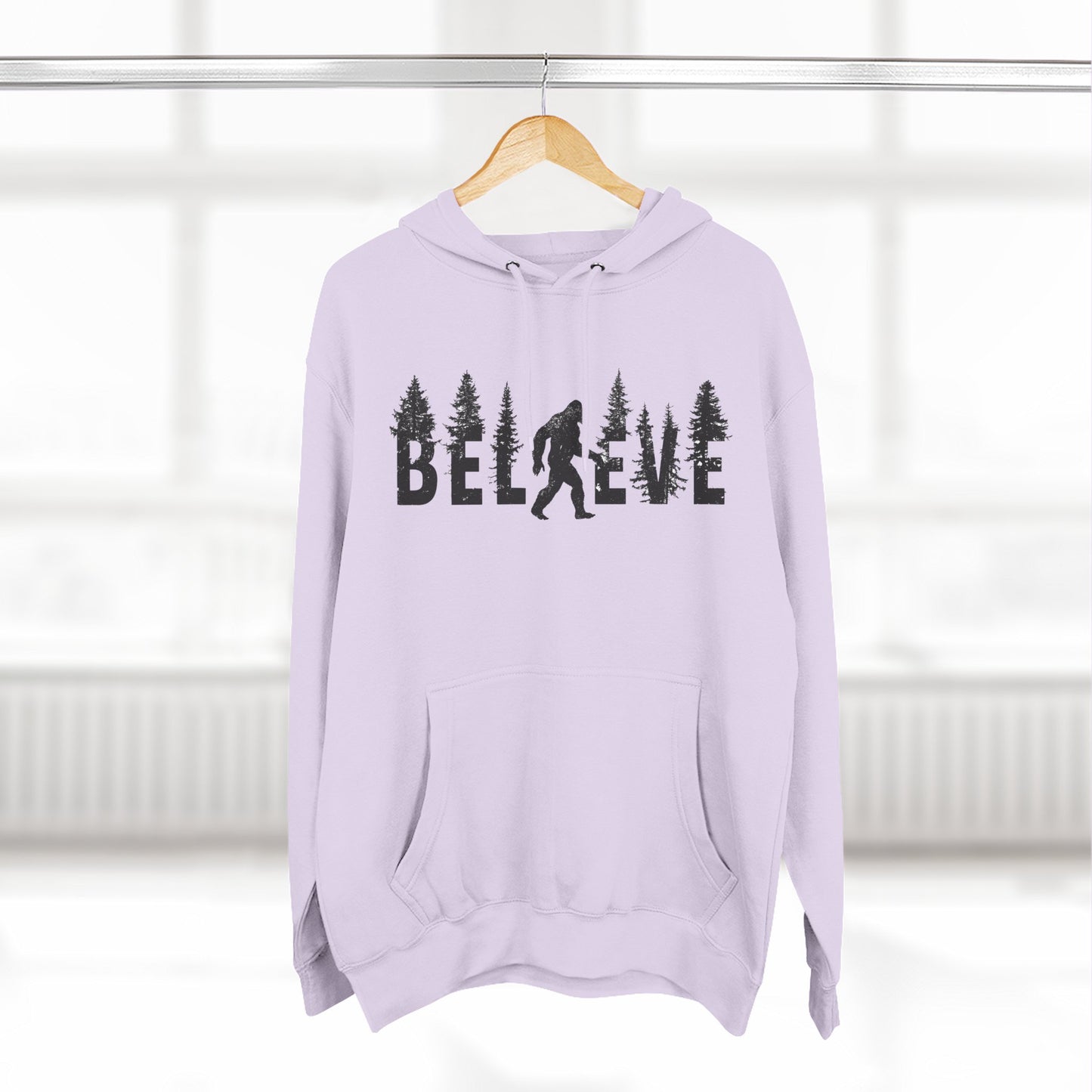 🌲 The Sasquatch Seeker: Believe In Bigfoot Hoodie 🌲