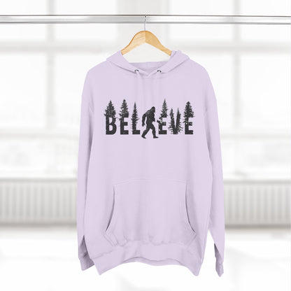 🌲 The Sasquatch Seeker: Believe In Bigfoot Hoodie 🌲