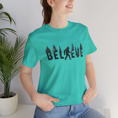 Bigfoot Believer Tee | PNW Cryptid Shirt | Mythical Creature Wear | Adventure Gift | Nature Lover Gift | Pacific NW Gear