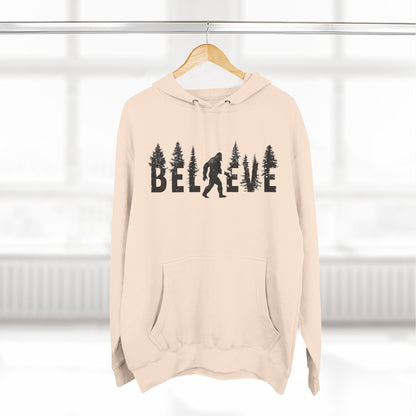 🌲 The Sasquatch Seeker: Believe In Bigfoot Hoodie 🌲