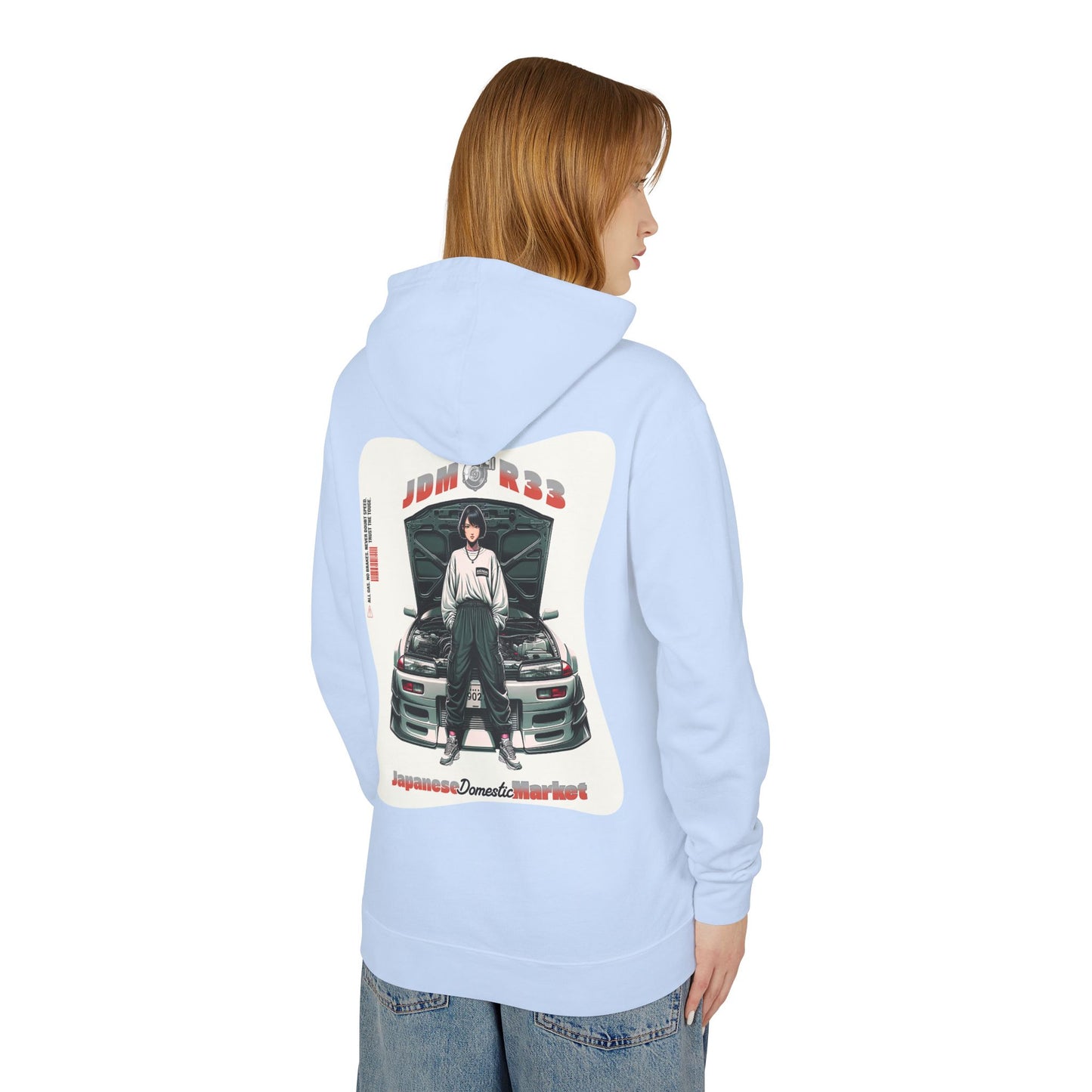 The JDM Club R33 Spec Hoodie | Japanese Style Gift | JDM Street Style Sweatshirt | Car Enthusiast Hoodie | Pacific NW Gear Co