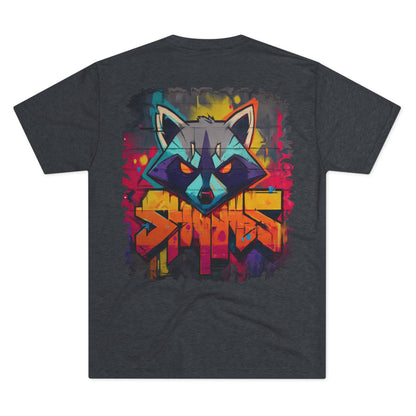 Raccoon Graffiti Tee | Raccoon Shirt | Urban Art Tee | Unique Graphic Tee | Pacific NW Gear Co