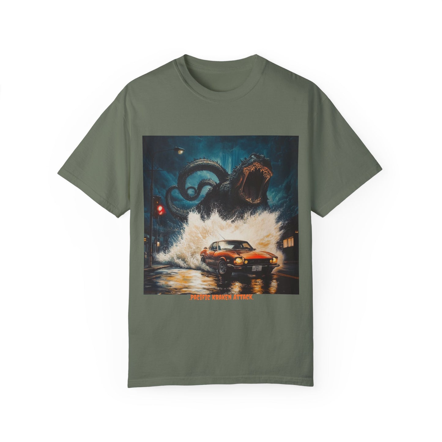 Pacific Kraken Attack Tee | Pacific NW Gear Co | Monster Style 2